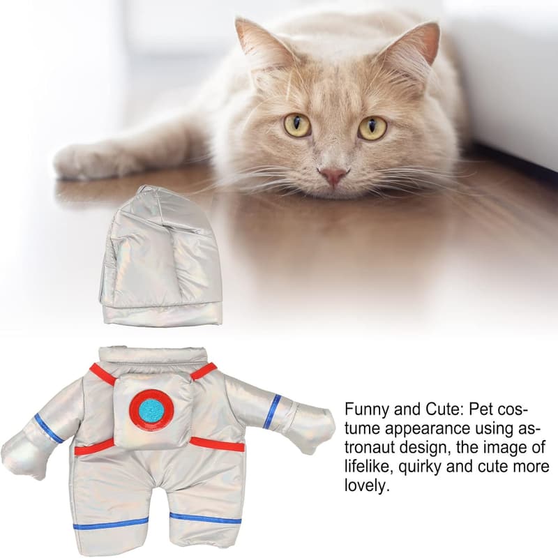 Dog Space Costume in Superfine Cotton & Mesh for Halloween