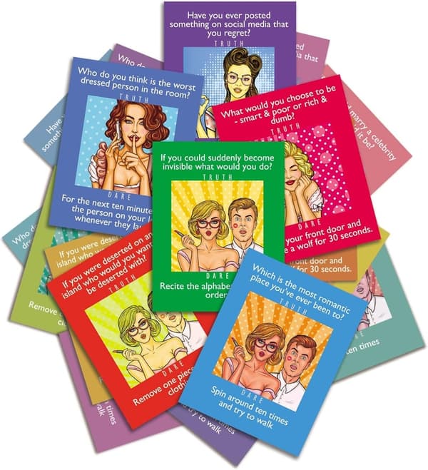 Adult Party Game: Truth or Dare with 100 Hilarious Questions