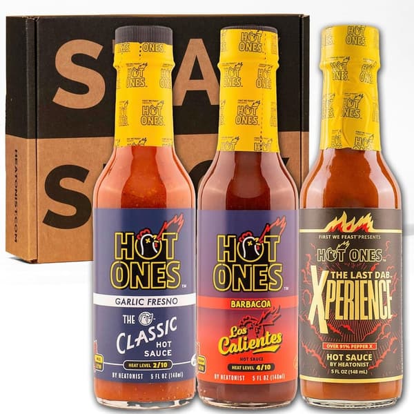 Hot Ones Season 24 Hot Sauce Gift Set - Trio Pack (5 fl oz)