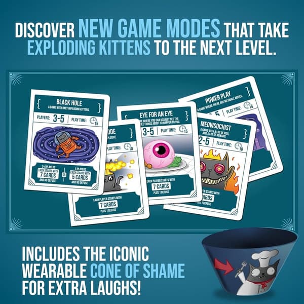 Exploding Kittens' Recipes for Disaster - Deluxe Card Game for 2-5 Players