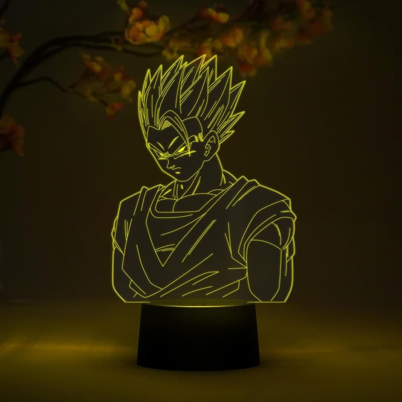 Gohan Dragon Ball Super LED Lamp - 3D Night Light for Otaku