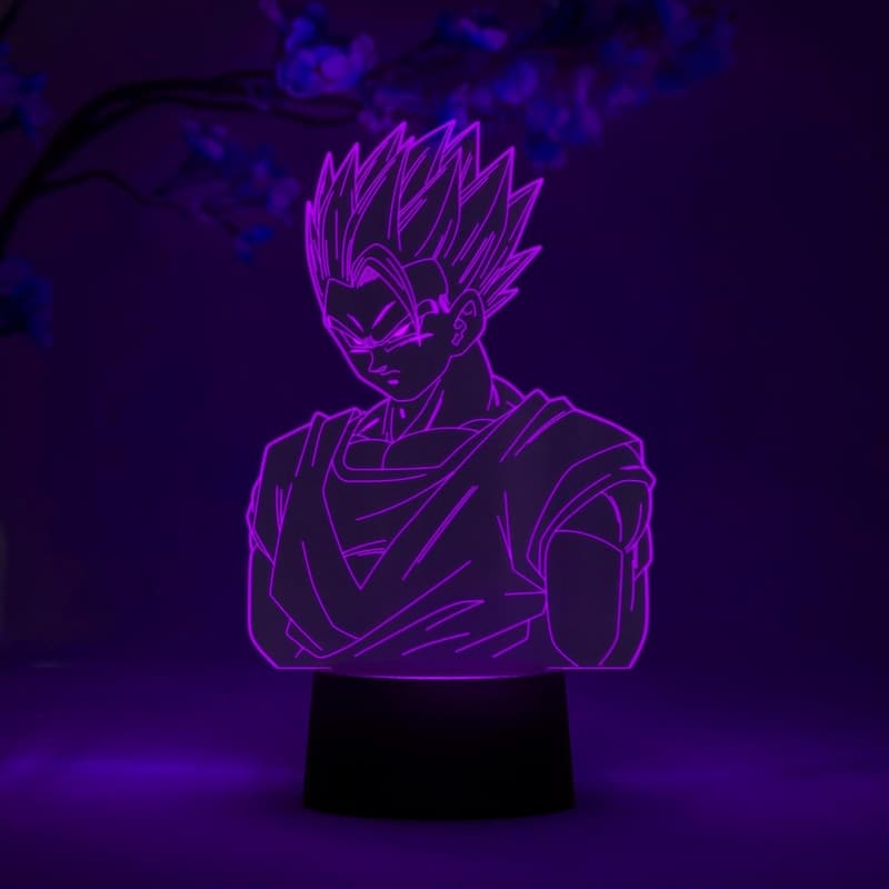 Gohan Dragon Ball Super LED Lamp - 3D Night Light for Otaku