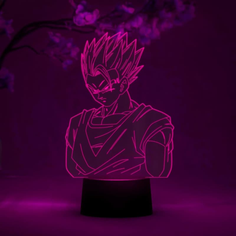 Gohan Dragon Ball Super LED Lamp - 3D Night Light for Otaku