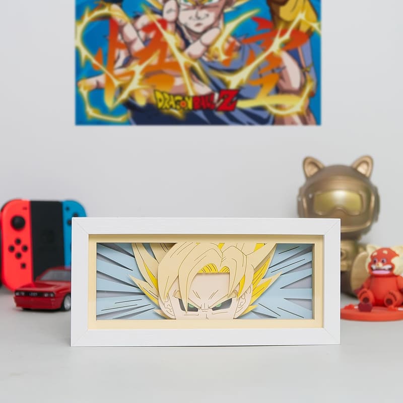 Anime Shadow Box Frame Lamp - RGB Multi-Color Night Light