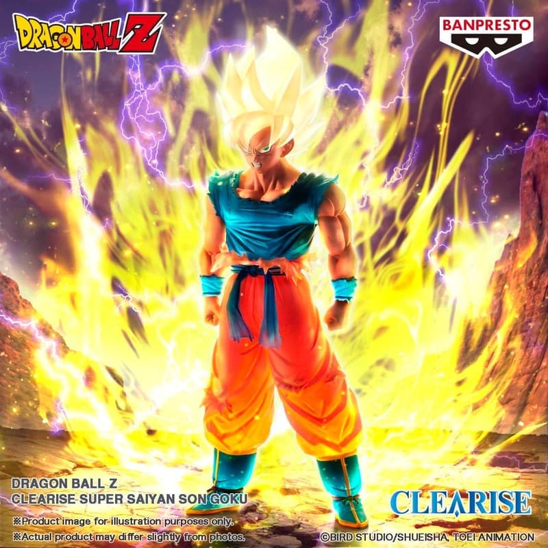 Dragon Ball Z Super Saiyan Son Goku Clearise Figure