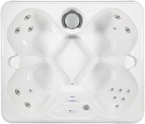 Hudson Bay 4-Person Hot Tub with 15 Jets - Backyard Hydrotherapy
