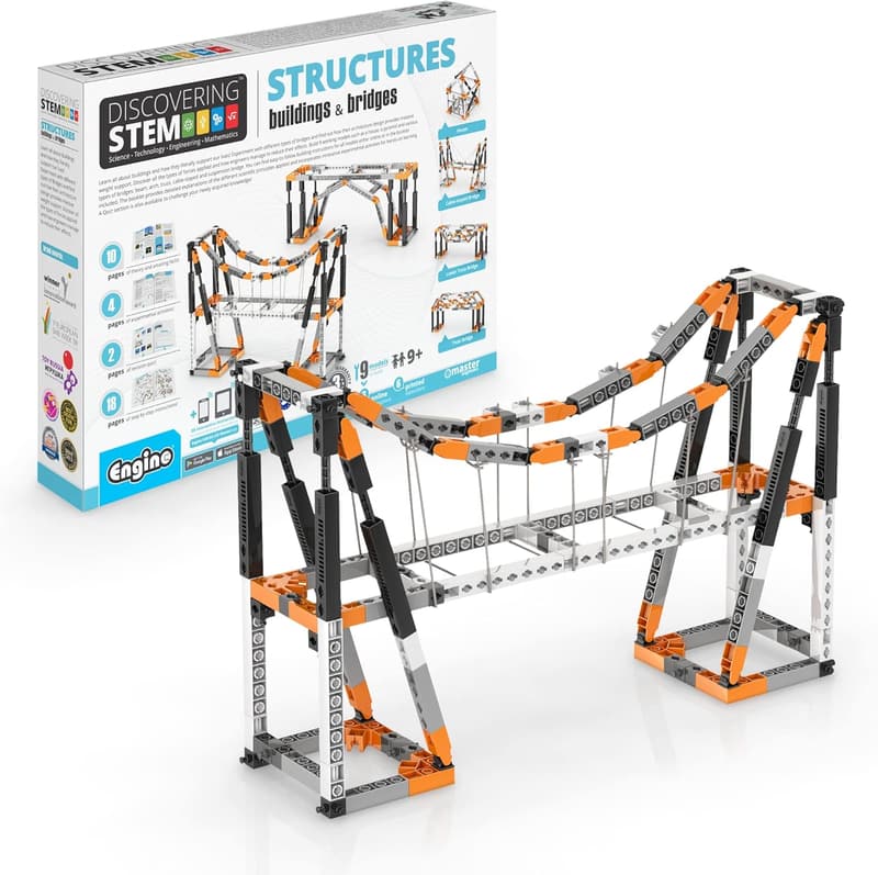 STEM Construction Toy Set for Kids 9+ - Educational Gift
