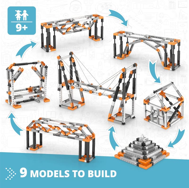 STEM Construction Toy Set for Kids 9+ - Educational Gift