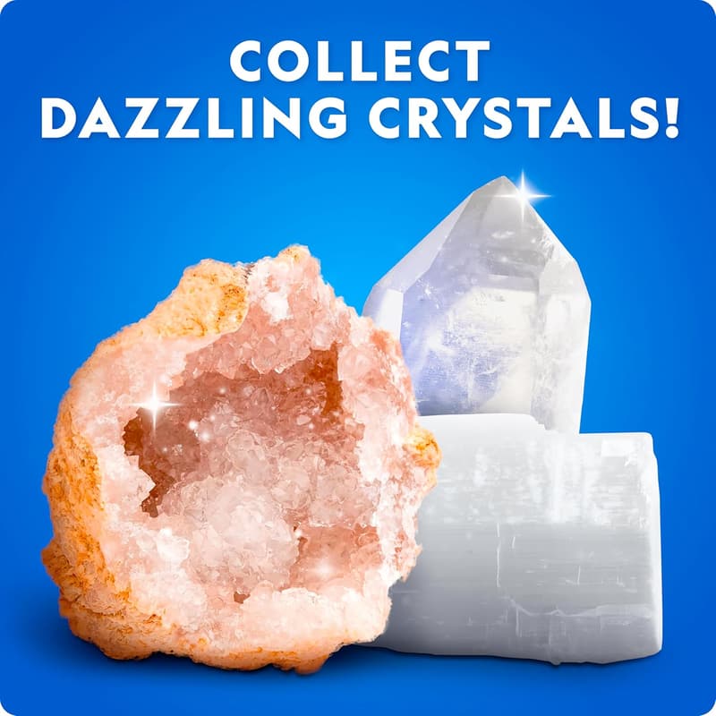 Kids' 300+ Piece Gemstones & Crystals Science Kit