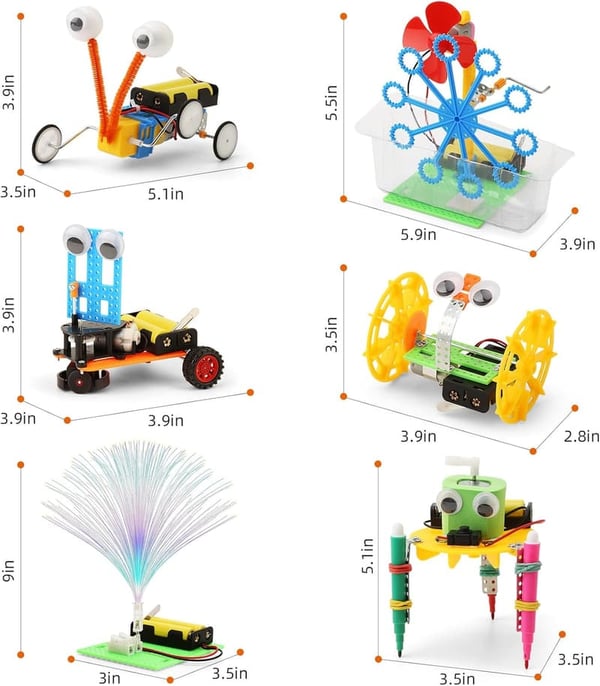 STEM Robotics Kit for Kids Ages 5-12 - Build & Experiment