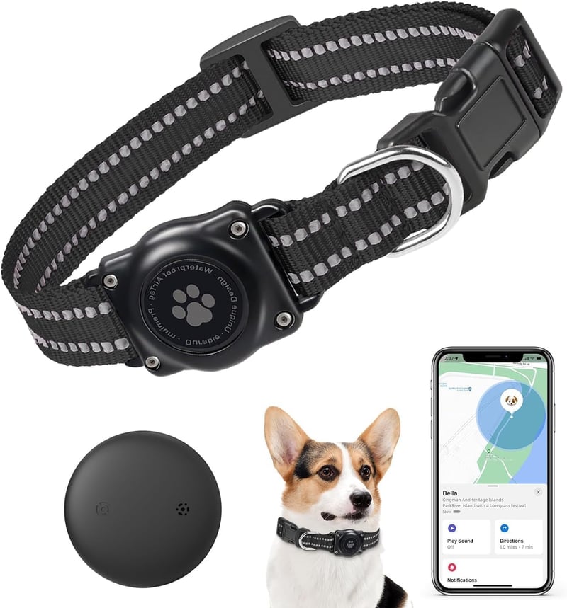 Mini GPS Tracker for Pets - Smart Activity Device, No Monthly Fee