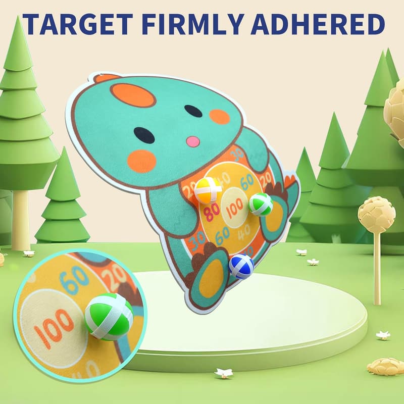 Dinosaur Target Shooting Game Set for Kids Age 3-5
