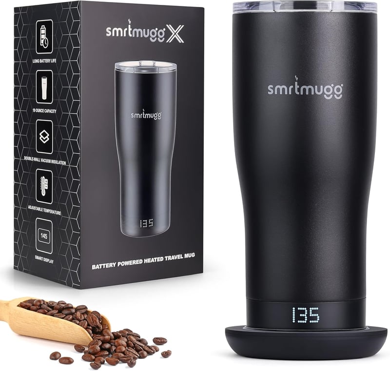 Self-Heating 19 oz. Coffee Mug with Adjustable Temperature