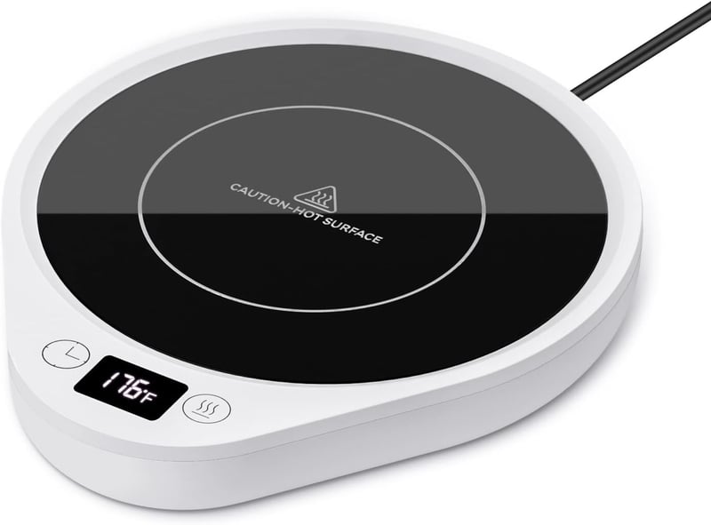 Coffee Mug Warmer with Timer & 3 Temperature Settings