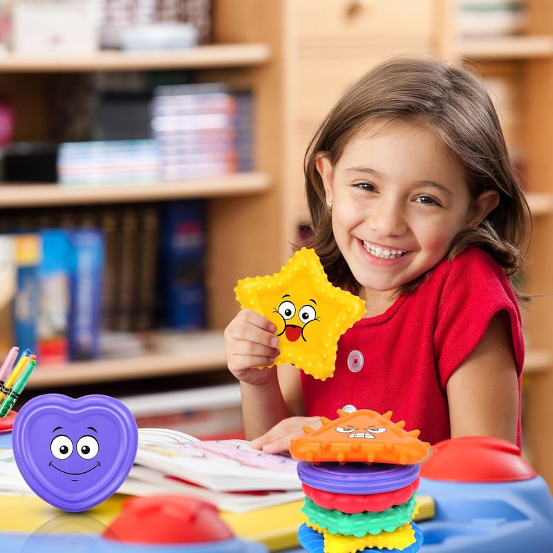 Sensory Toy for Kids - Texture Shapes Fidget Learning Tool
