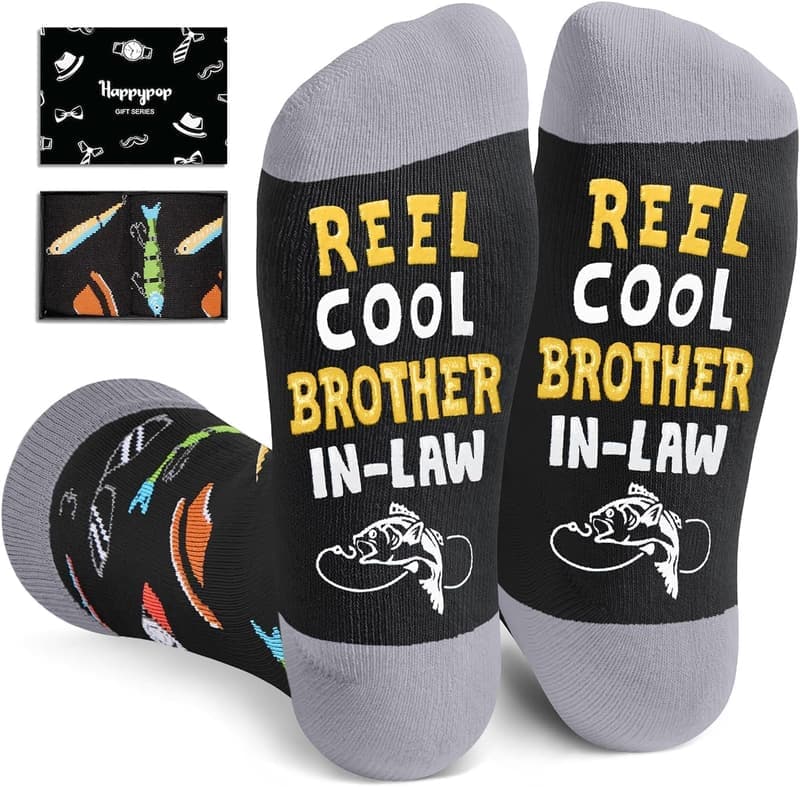 Funny Black Reel Gift for Him - Ideal for Godfather or Son-in-Law