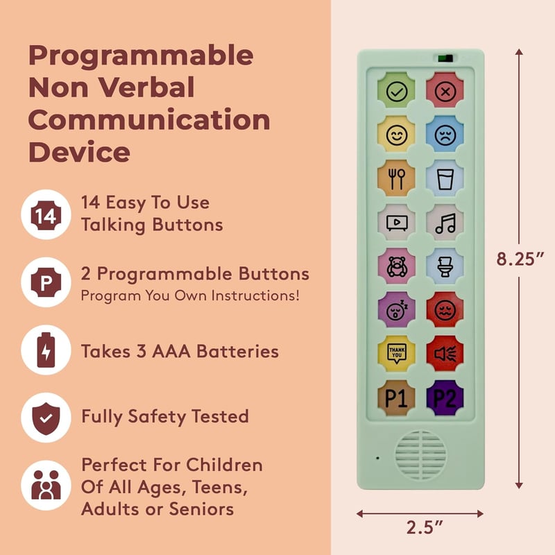 Programmable AAC Device for Autism & Speech Therapy