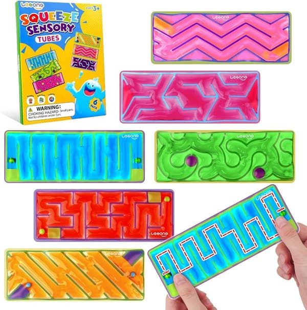 Fidget Sensory Toys - 6 Pack for Kids & Adults, Calming Essential