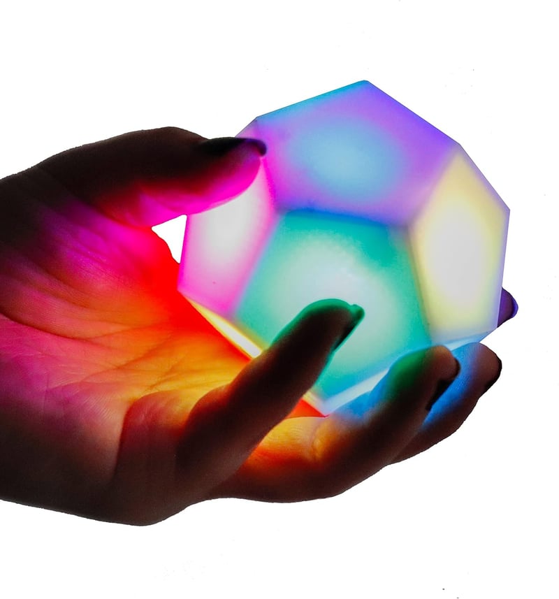 Light-Up Handheld Fidget Toy for Stress Relief (Ages 3+)
