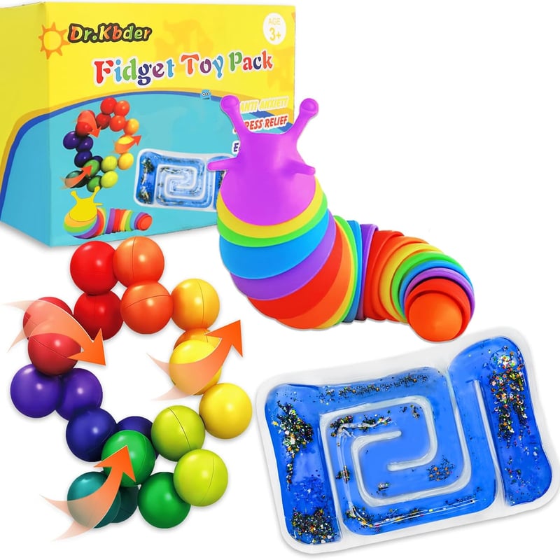 Autism Squishy Fidget Toys for Kids Age 3-7 - Calming Classroom Essential