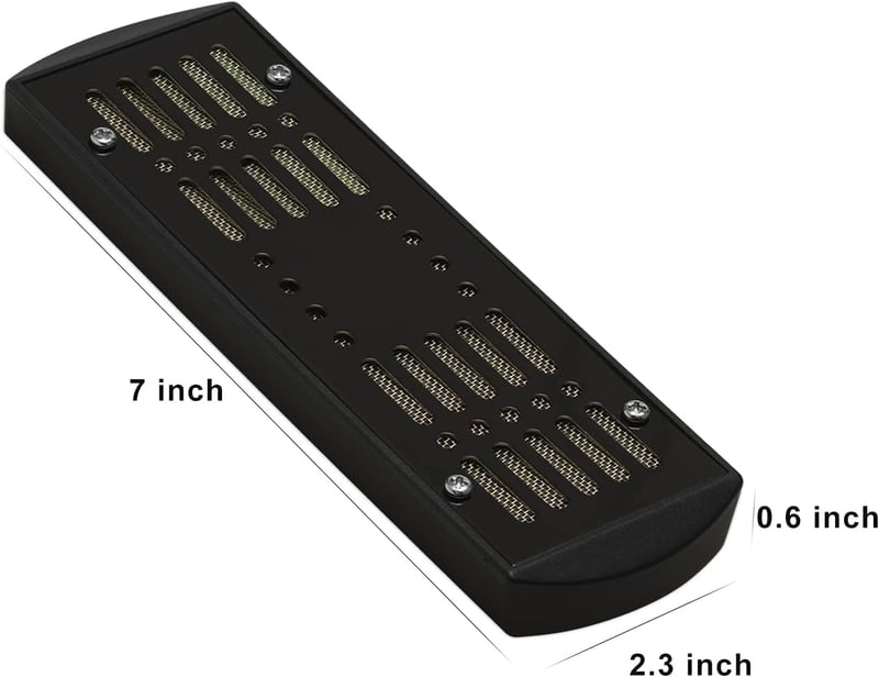 Cigar Humidifier - Black Cuboid Design