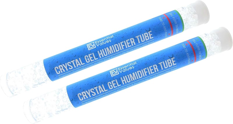 Cigar Humidor Tubes - 2 Pack with 70% Humidity Control