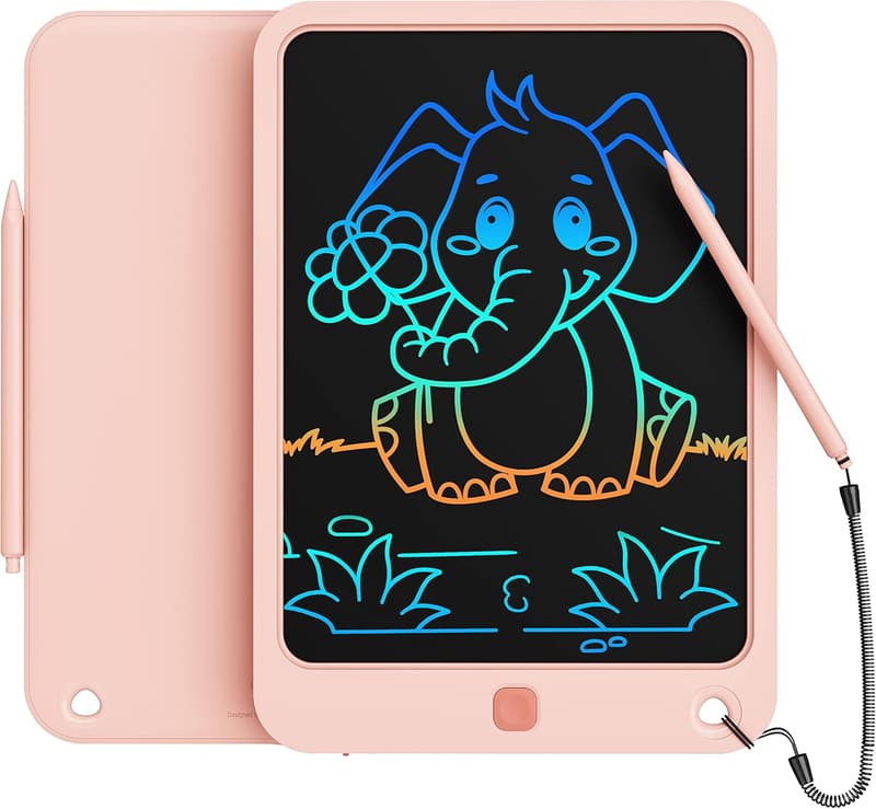 Colorful 10-Inch LCD Writing Tablet for Kids Age 3-12