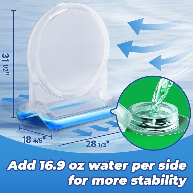 Inflatable Dart Board Water Game for Kids & Teens, Green