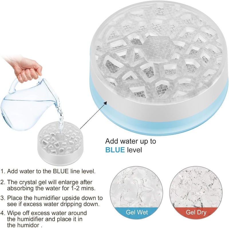 Cigar Humidifier Beads for Perfect Humidity Control
