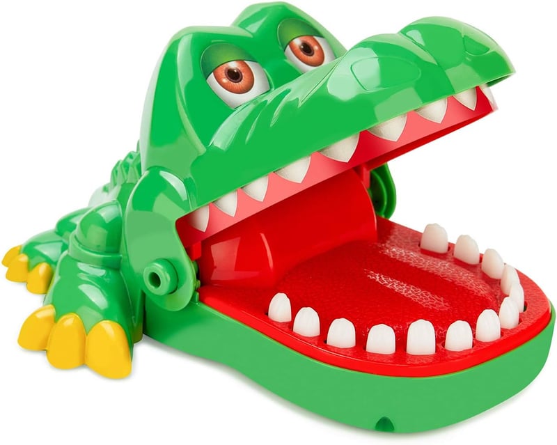 Crocodile Dentist Game for Kids Ages 4+, Fun Biting Toy