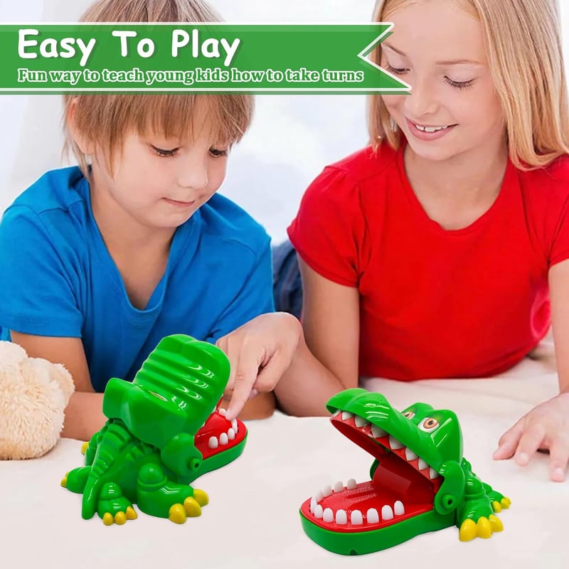 Crocodile Dentist Game for Kids Ages 4+, Fun Biting Toy