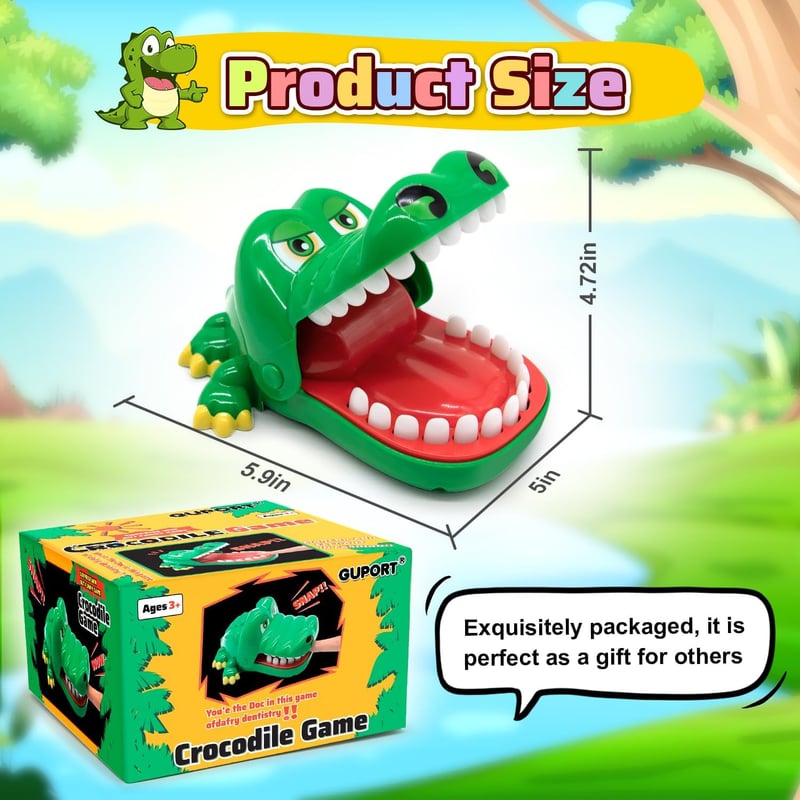 Alligator Dentist Game for Kids - Fun, Interactive Family Game