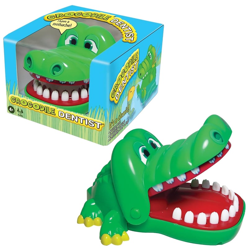 Crocodile Dentist Game - Self-Contained Fun for Ages 4+