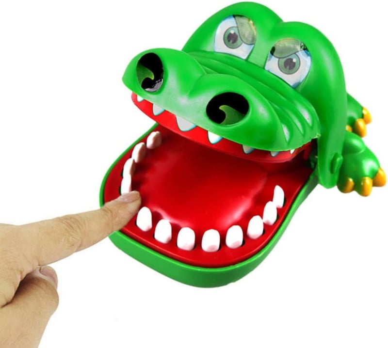 Crocodile Dentist Game for Kids – Fun Biting Finger Toy