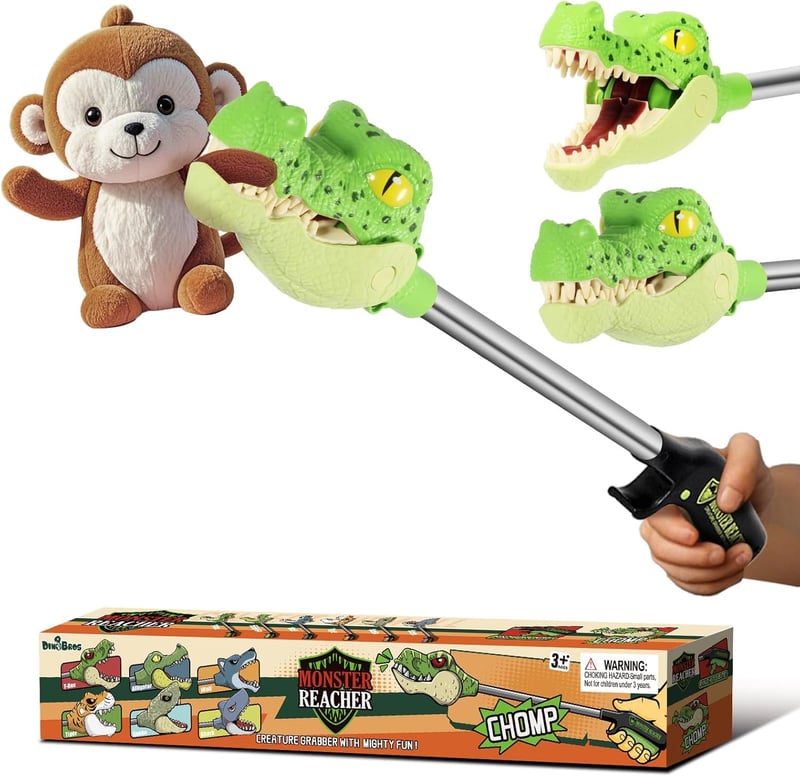 Interactive Alligator Toy Grabber - Fun Educational Tool for Kids