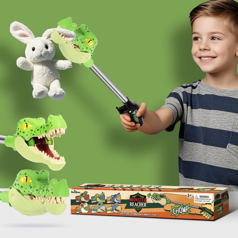 Interactive Alligator Toy Grabber - Fun Educational Tool for Kids