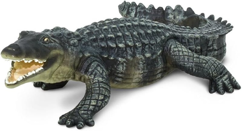 Crocodile Figurine - Detailed 6