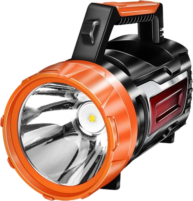 Rechargeable 35W Handheld Spotlight - Ultra Bright & Waterproof