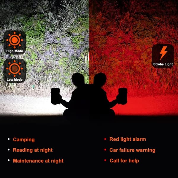 Rechargeable 35W Handheld Spotlight - Ultra Bright & Waterproof