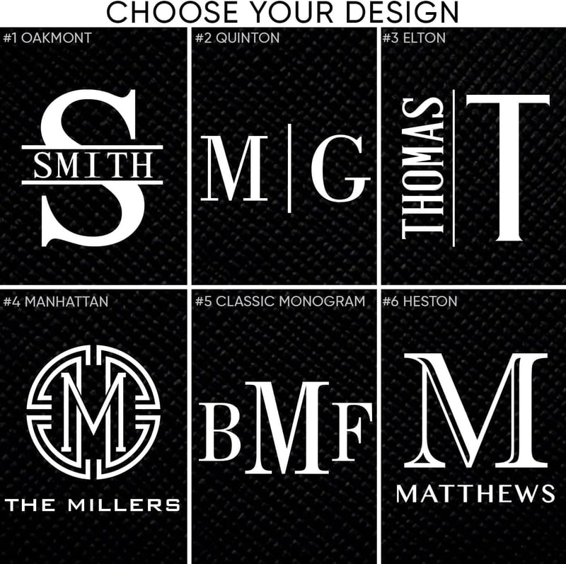 Personalized Whiskey Glasses Set for Him