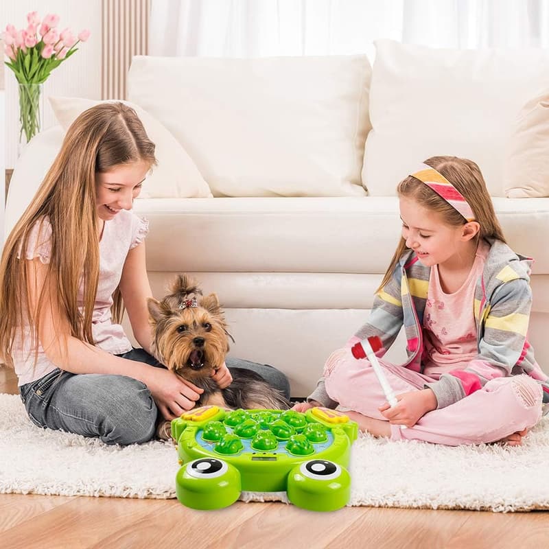 Whack A Frog Game - Fun Learning Toy for Toddlers 2+