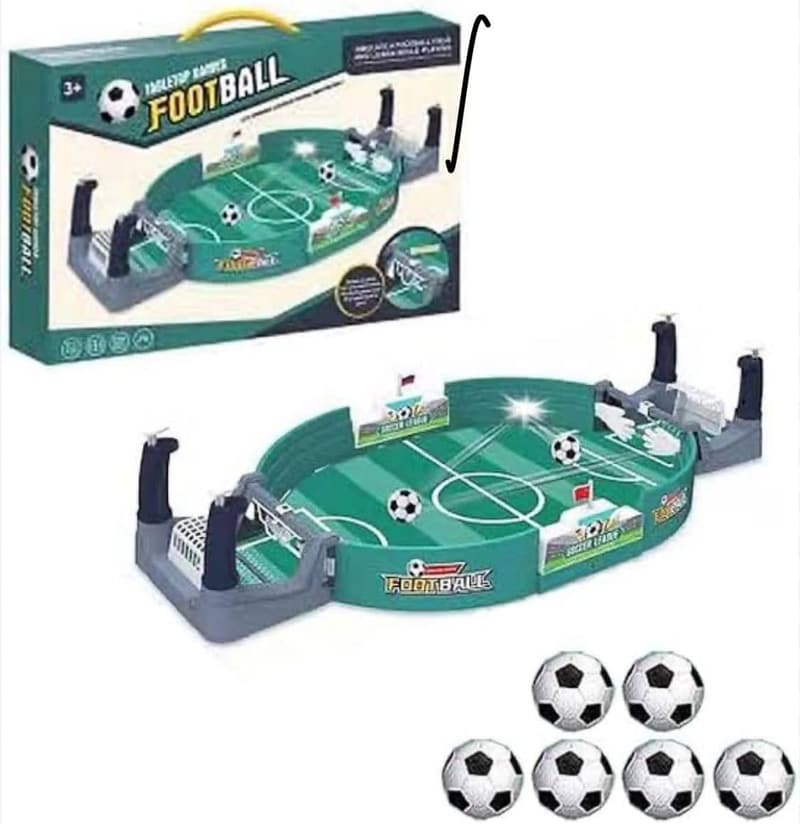 Tabletop Football Game – 2 Player Mini Arena with Scoreboard