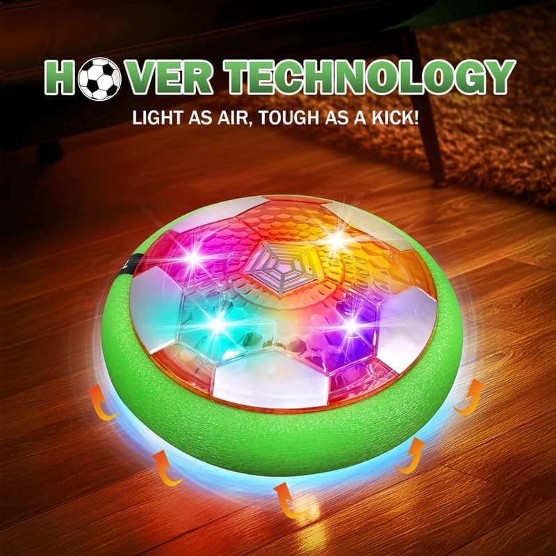 Hover Soccer Ball for Kids, Rechargeable Indoor Toy Gift