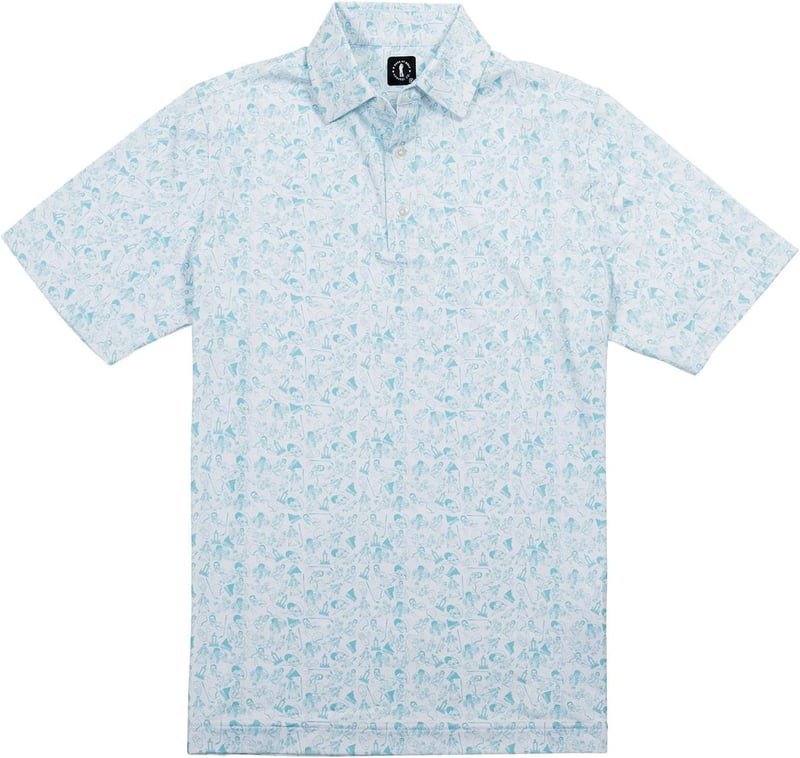 High-Performance Men's Dry Fit Golf Polo Shirt