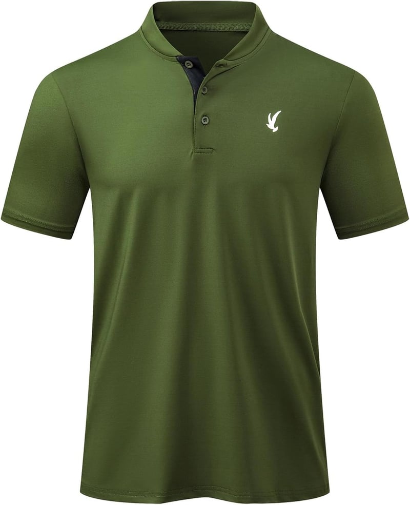Men's Casual Summer Polo Shirt - Moisture-Wicking & Quick-Dry