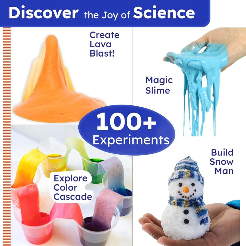 Kids' Science Kits for Ages 4-8 | 100+ Experiments & Gifts
