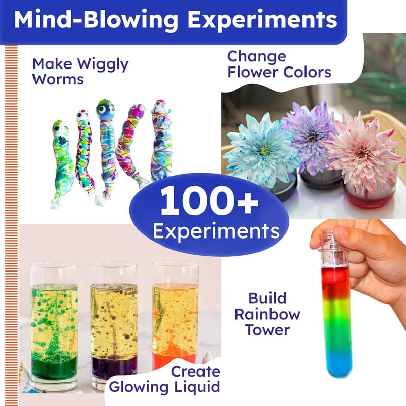 Kids' Science Kits for Ages 4-8 | 100+ Experiments & Gifts