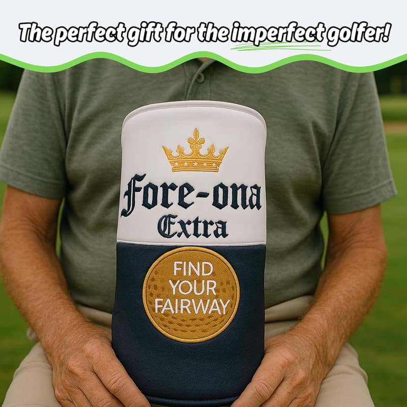 Hilarious Golf Club Head Cover – Unique Gift for Golfers