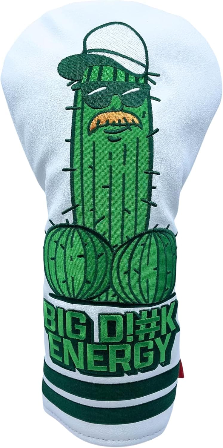 Big Dick Energy Golf Driver Headcover with Cart Magnet
