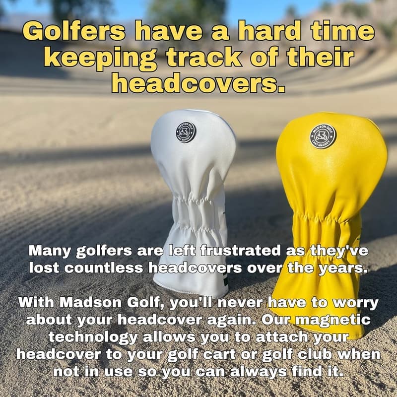 Big Dick Energy Golf Driver Headcover with Cart Magnet